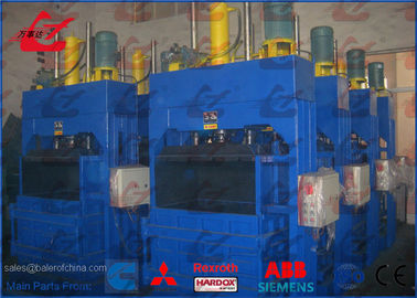 15kW Cardboard Compactor Baler Machine, Mesin Press Sampah Motor Siemens Press