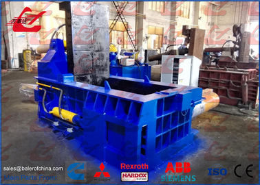 25MPa Metal Scrap Baling Press Machine, Scrap Metal Recycling Machine 250 × 250mm Bale Size