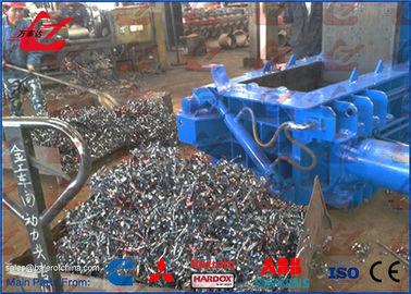 Y83-100 Scrap Metal Scrap Baler untuk serutan logam Bale 1000KG / jam
