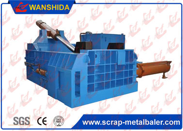 PLC Automatic Control 22kW Hydraulic Bailer Machine untuk Scrap Recycling Company