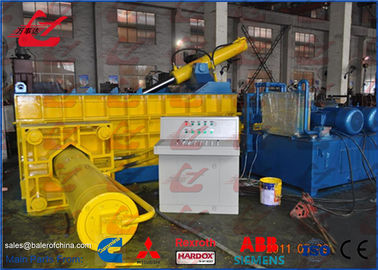 Beli Tugas Berat HMS Hydraulic Scrap Metal Compactor Daur Ulang Baler Side Push Out online manufacture