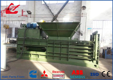 Beli 1000KG Bale Limbah Kertas Balers Mesin Baling Horisontal Sistem PLC Terkendali online manufacture
