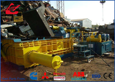 Beli High Efficiency Metal Scrap Baler Aluminium Chip Compactor 23500kg Bobot Y83-250UA online manufacture