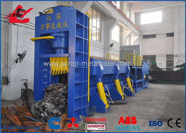 Beli 630 Ton Limbah Geser Mobil Tekan Mesin Geser Logam Hidrolik 10 - 15Ton / jam Kapasitas online manufacture