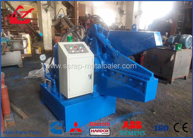 kualitas  120 Ton Scrap Metal Shear Alligator Machine Hydraulic System Electric Motor Drive pabrik
