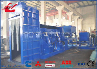 Beli 400Ton Limbah Mobil Shell Shear Baler 3m Panjang Tekan Ruang 83kW Diesel Engine Power online manufacture