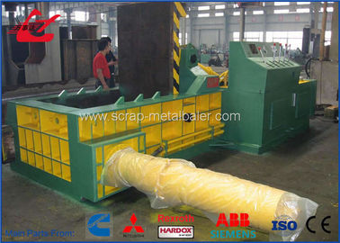 Beli 18.5kW Motor Scrap Metal Baler Untuk Daur Ulang Dorong Push Out Model Siemens Motor online manufacture