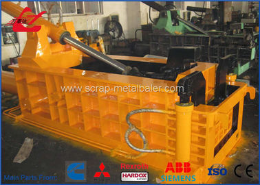 Beli 18.5kW Scrap Metal Baler Tekan untuk Scrap Aluminium Tin Cans 600 x 240mm online manufacture