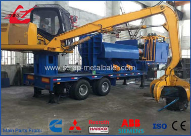 Beli Customized Car Logger Baler, Limbah Baja Scrap Metal Bailing Press Mesin Tenaga Diesel online manufacture
