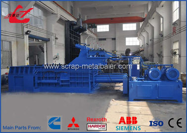 Beli PLC Automatic Hydraulic Scrap Metal Baler Dengan Bale Side Push Out online manufacture
