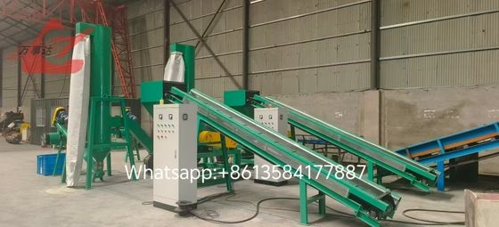 Beli Waste Aluminum crusher seperate line recycling equipment 100-200kg/h capacity online manufacture