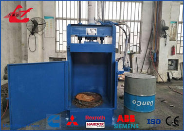 Beli Output Besar Limbah Minyak Baja Drum Crusher Box Press Mesin Pemadat 25 Ton Kekuatan Tekan Kinerja Stabil Tinggi online manufacture