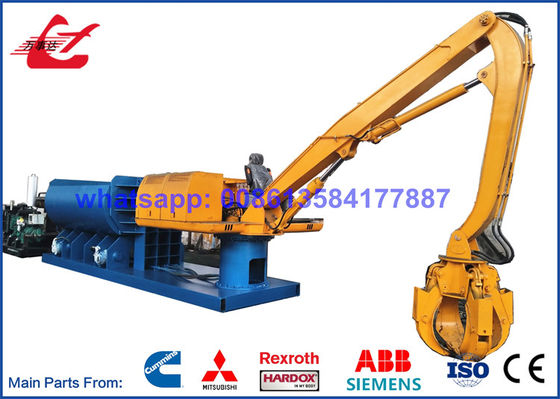 Beli WANSHIDA Scrap Metal Baler Daur Ulang Logam 3m Chamer Dengan Peralatan Sistem Kontrol PLC online manufacture