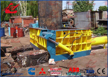30kW Motor Hydraulic Metal Scrap Baling Tekan Mesin Mitsubishi PLC Controlled