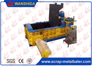 Top Turn Out Hydraulic Metal Scrap Baler Press Machine Untuk Metal Tembaga Aluminium Baja Scrap halaman daur ulang