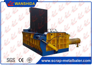 Top Turn Out Hydraulic Metal Scrap Baler Press Machine Untuk Metal Tembaga Aluminium Baja Scrap halaman daur ulang