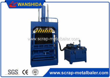 15kW Cardboard Compactor Baler Machine, Mesin Press Sampah Motor Siemens Press