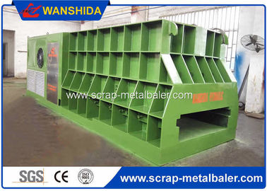 WANSHIDA Scrap Metal Shear Container Type Mesin Pemotong Logam Horisontal 400 Ton
