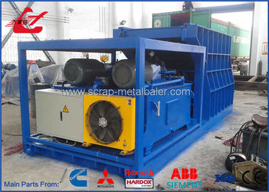 Automatic Hydraulic Scrap Metal Shear Geser Logam Horisontal Dengan Mitsubishi / Siemens PLC