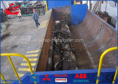 83kW Metal Scrap Shearing Press Machine, Scrap Metal Scrap Digunakan WANSHIDA Y83Q-4000C