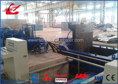 WANSHIDA 250Ton Scrap Metal Compactor Profil aluminium Baler Press Machine Kontrol katup tangan