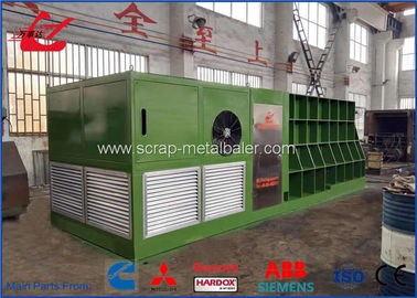 Hydraulic Container Scrap Shear Full Automatic Cutting Machine Untuk Limbah Metal Shearing