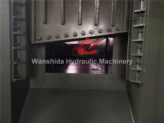 WANSHIDA 800 Ton Hidrolik Guillotine Scrap Metal Shear Gantry Shear mesin geser