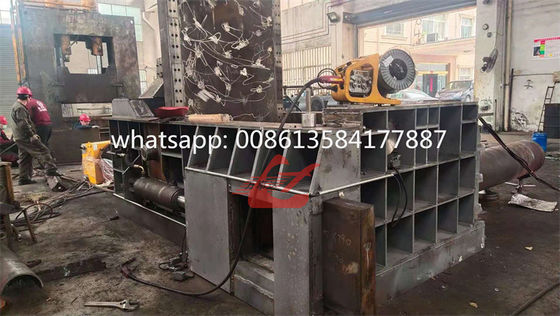 Mesin Pengepresan Scrap Logam Hidrolik 200 Ton dengan Kontrol PLC