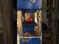 Mesin briquetting logam bekas tugas berat untuk chip tembaga aluminium debu gergaji