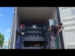 Kontainer horisontal Scrap Metal Shear untuk Steel Cutting Recycling Yards