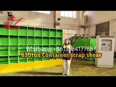 WANSHIDA 630ton Scrap container shear untuk scrap metal