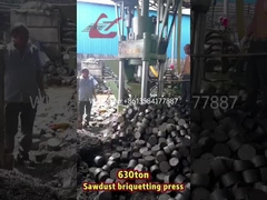WANSHIDA scrap briquetting press machine untuk chip logam/aluminium/tembaga/tembaga/sampah besi cor