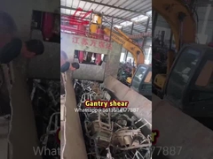 WANSHIDA Gunting Gantry Shear Scrap Metal