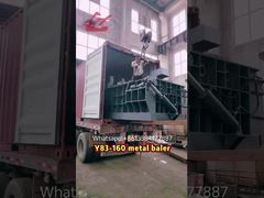 Y83-160 Mesin Pengepres Logam Hidraulik: Maksimalkan Keuntungan Scrap Anda